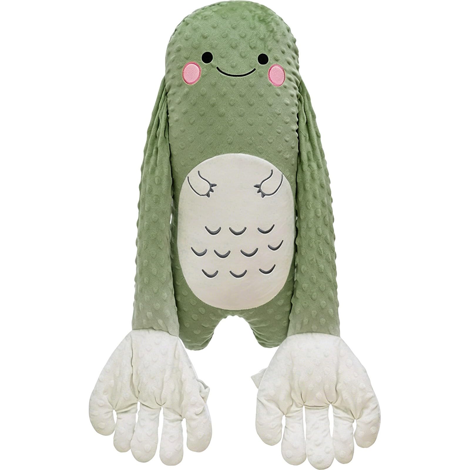 Breathing Plush Soothing Toy with Remote Control Patting & Vibration(Frog)