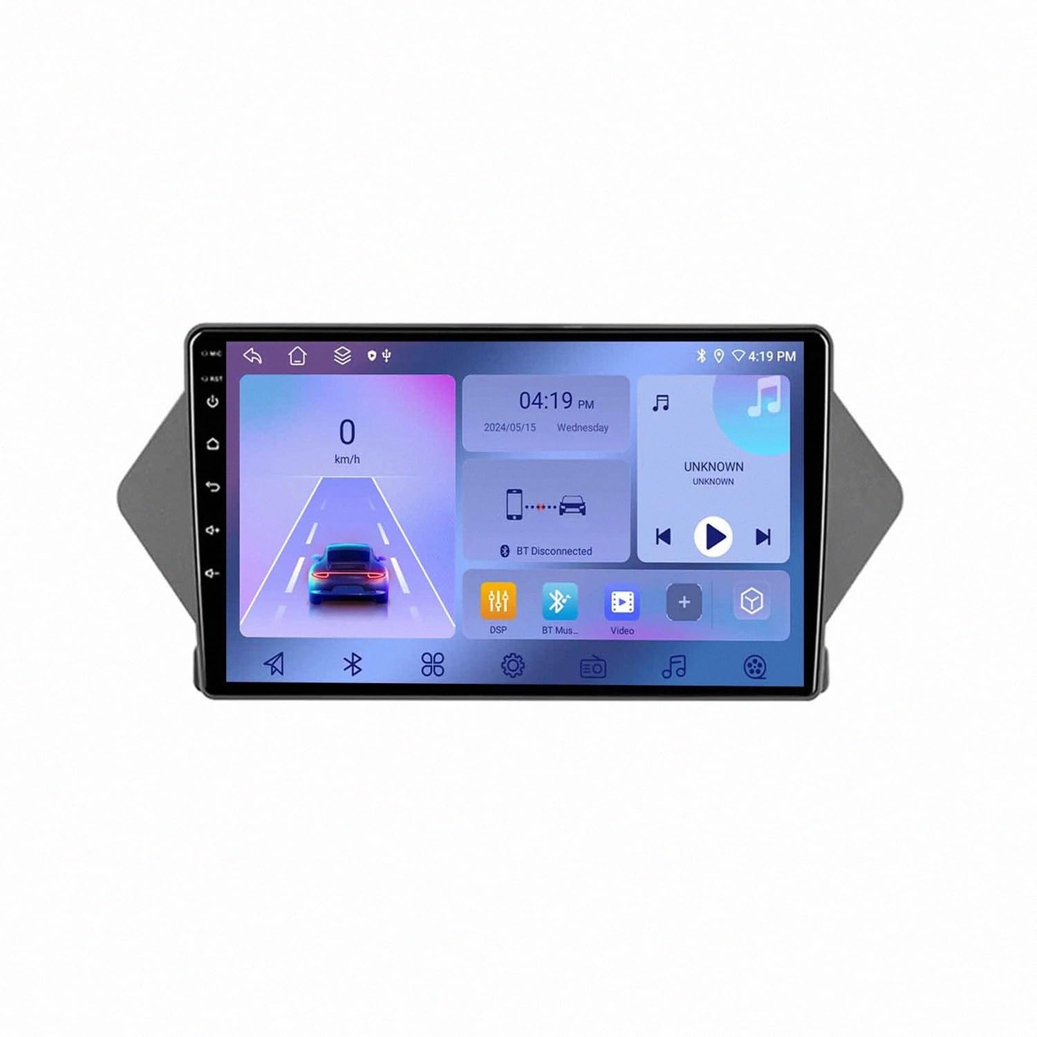 Radio Samochodowe Z Ekranem Dotykowym Fhd dla Hyundai I30 Elantra GT GD 2011-2017 Bezprzewodowe Carplay I Android Auto, Radio Z Ekranem Dotykowym Ips, Nawigacja Gps, 4 Rdzeń 1G+16G