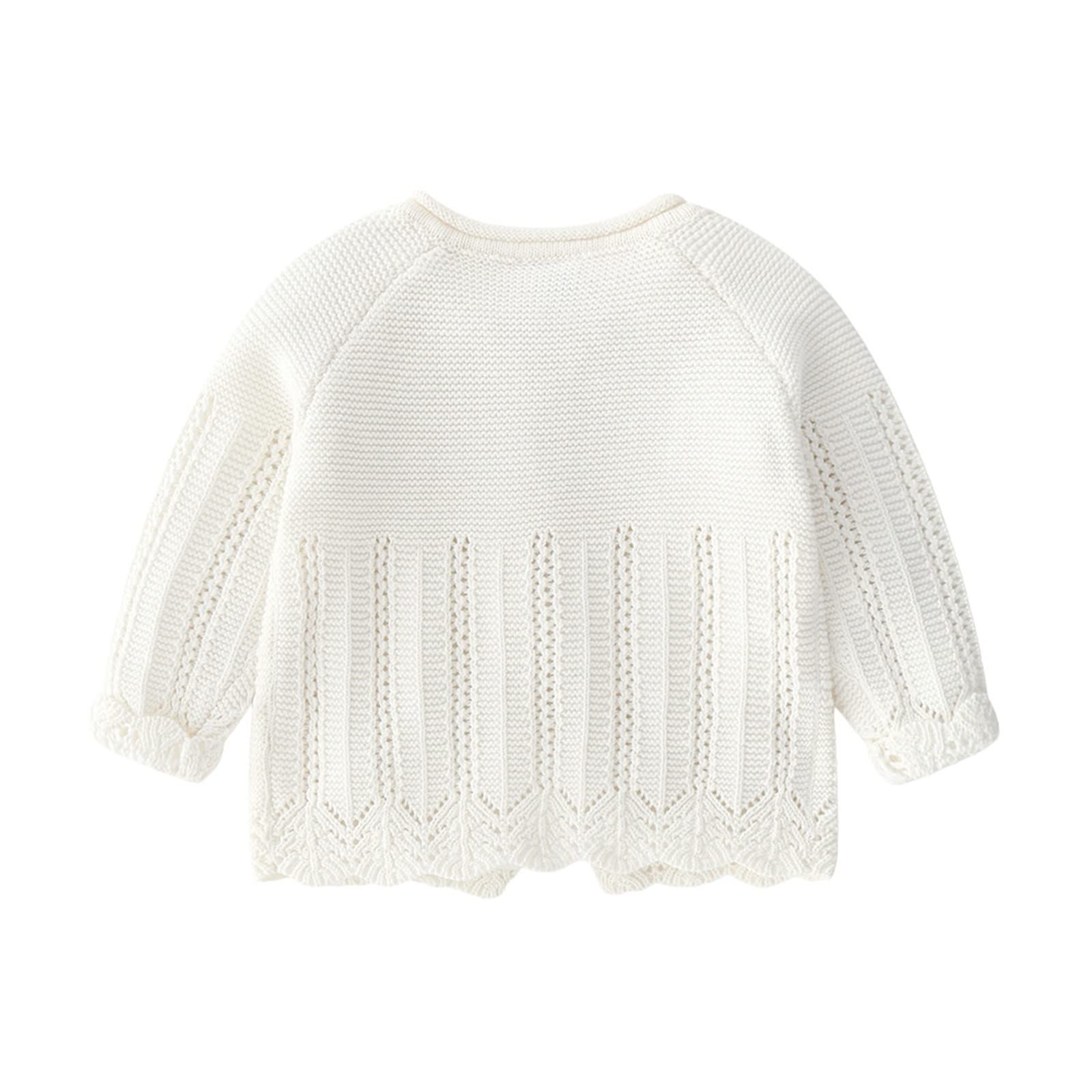 OBiQuzz Bebé recién nacido niña niño invierno cálido punto algodón manga larga ropa abrigo chaqueta acolchada niños