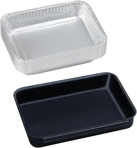 GARNETIN Bandeja de recogida de grasa para parrillas Weber Spirit y Genesis II - Compatible con e-210, e-220, e-310, e-320, e-330, e-315, e-325,