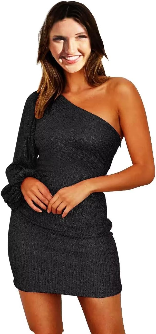 GARDOM One Shoulder Long Sleeve Homecoming Dresses Kuwait | Ubuy