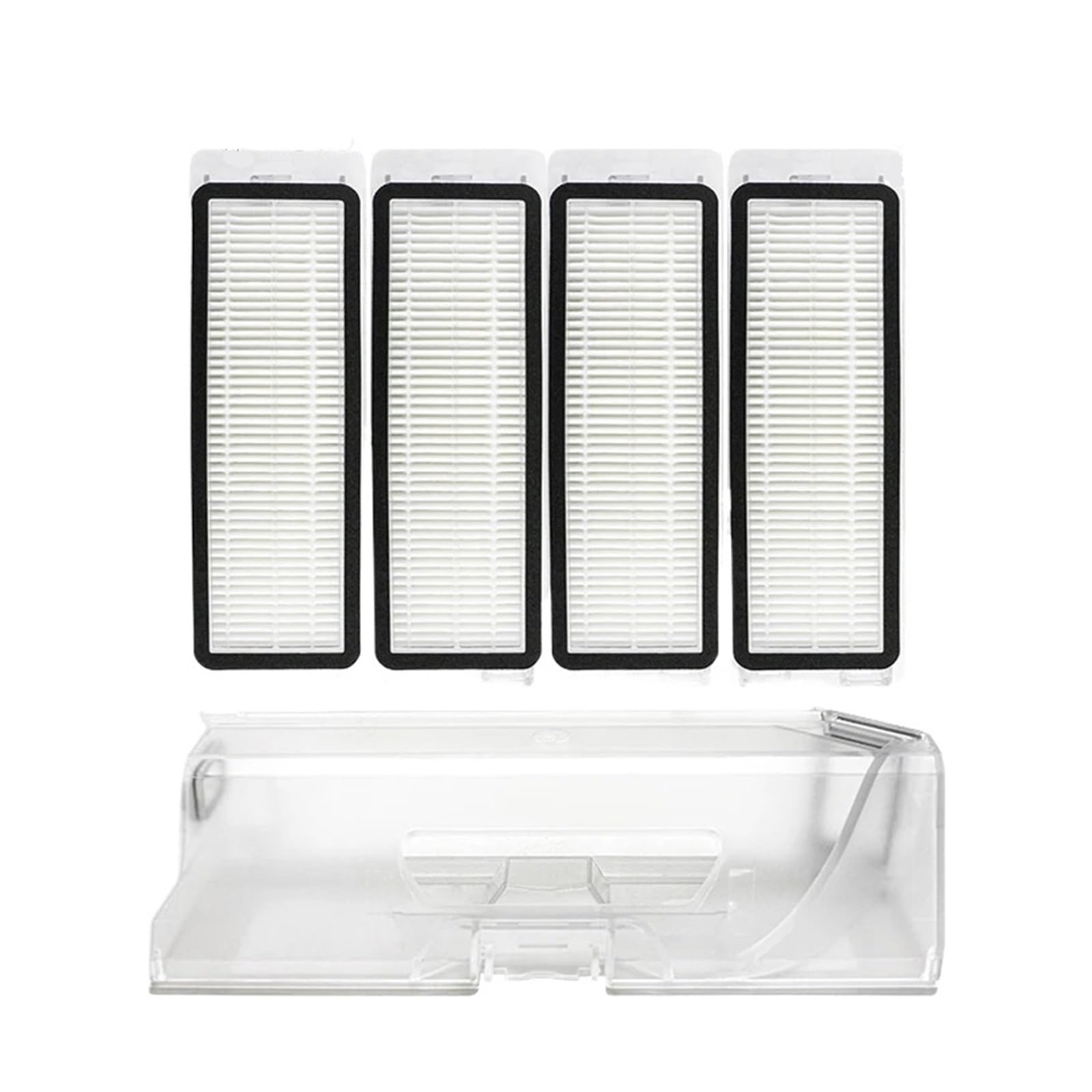 YILMVANY Vacuum Cleaner Dust Box,Compatible For Xiaomi,Compatible For Roborock,P10 A7400RR Q Revo Filter Bin For Household Robotic Vacuum Equipment