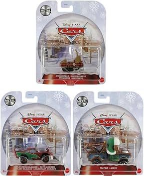 マテルカーズ3台セット　クリスマスバージョン Amazon.co.jp: ディズニー ピクサー カーズ ホリデー クリスマス