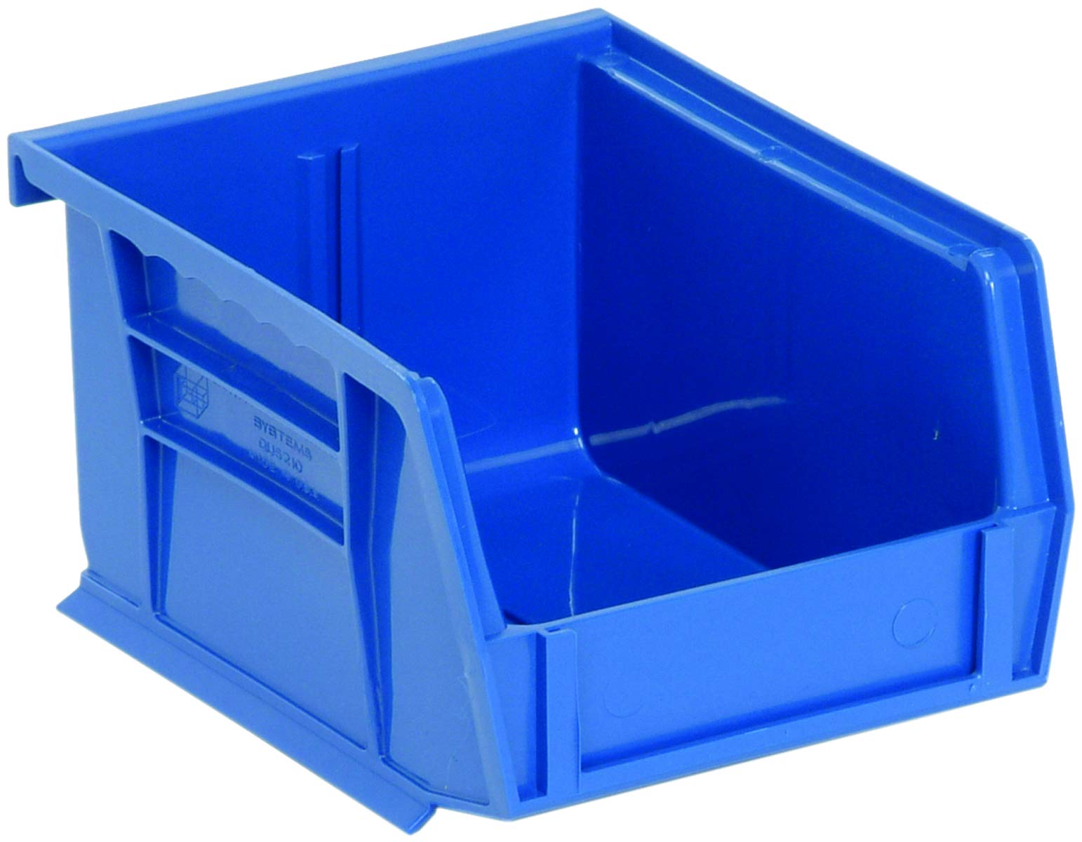 QUANTUM STORAGE SYSTEMS K-QUS210BL-8 8-Pack Ultra-Stack and Hang Bins, 5-3/8" x 4-1/8" x 3", Blue