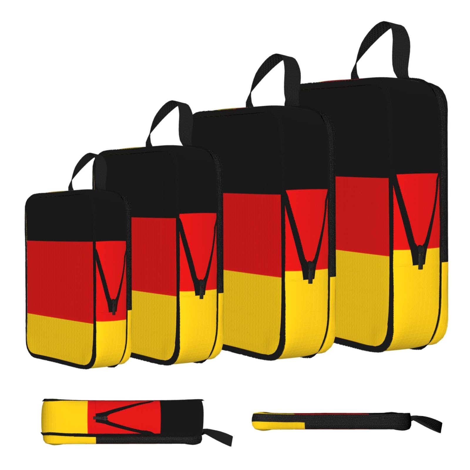 German flag Compression Packing Cubes 4 Piece Set