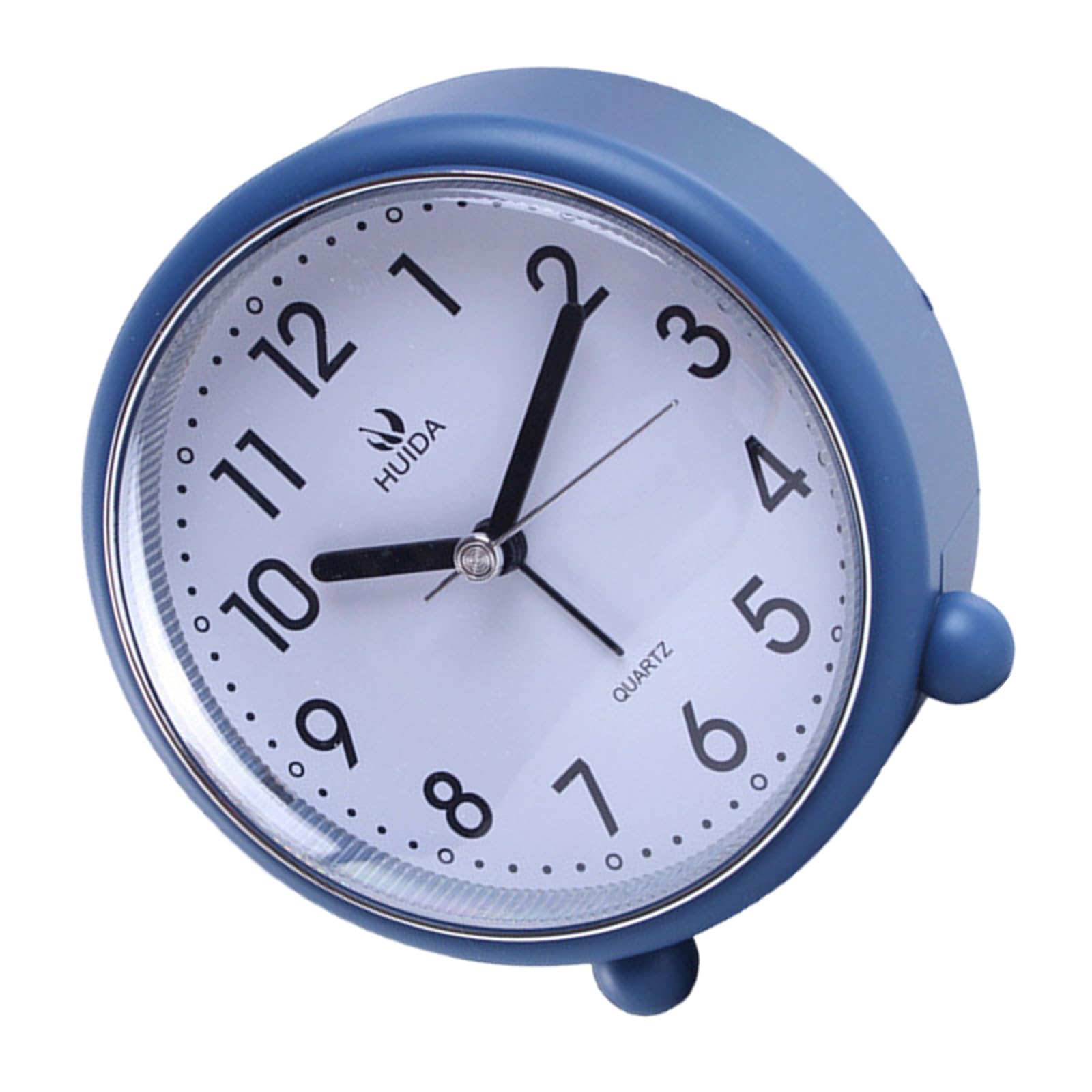 Woedpez Analogs Alarm Clock 4inch Silents NonTicking Night Lights Battery Operated Styles for Home or Decoration Analogs Alarm Clock