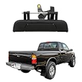 Gledewen Tailgate Door Handle, Compatible with 1995-2004 Toyota Tacoma Pickup, Exterior Rear Textured, Replace# 6909035010 TO1915102 Tail gate Outside Liftgate Lock Latch