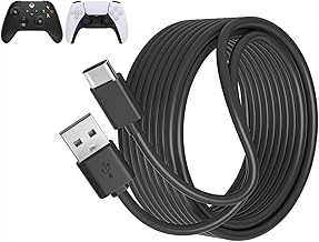 USB C Cable PS5 Controller Charger Cord for Xbox Series X/S,10ft Long PS5 Charging Cable for Sony PlayStation 5 Controller,USB A to Type C Cord for Nintendo Switch Pro Fast Data Wire PS 5 Dual Sense