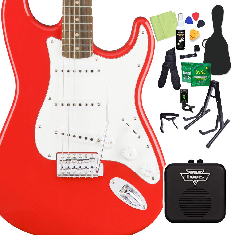 Amazon | Squier by Fender Affinity Series Stratocaster Race
