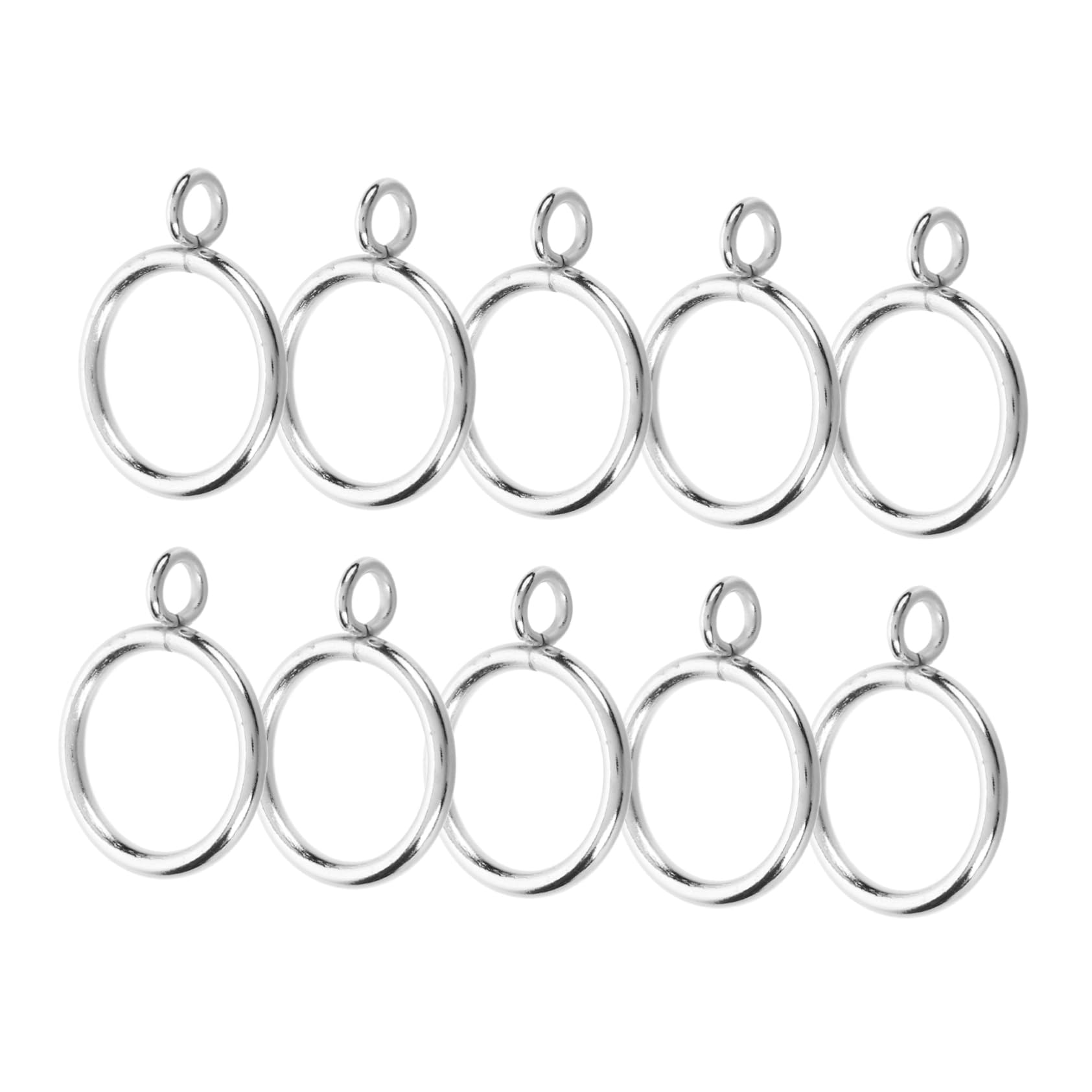 CORHAD 10pcs Curtain with Eyelet for Curtain Rods Decorative Drapery Accessories Easy Installation Suitable for Various Home Decor Styles