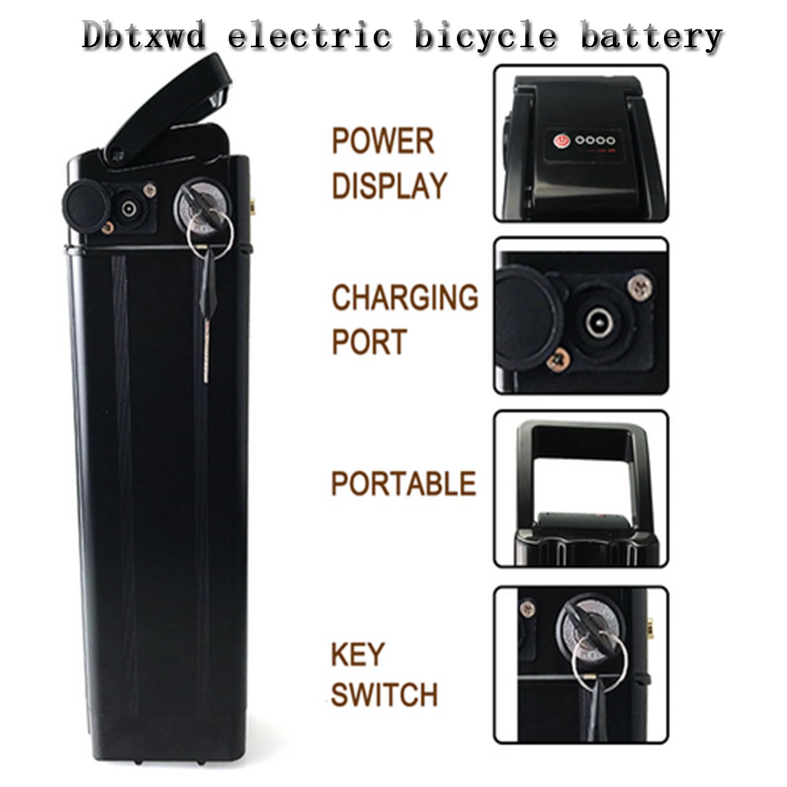 Amazon.co.jp: 48V電動自転車バッテリー、36Vリチウムイオン