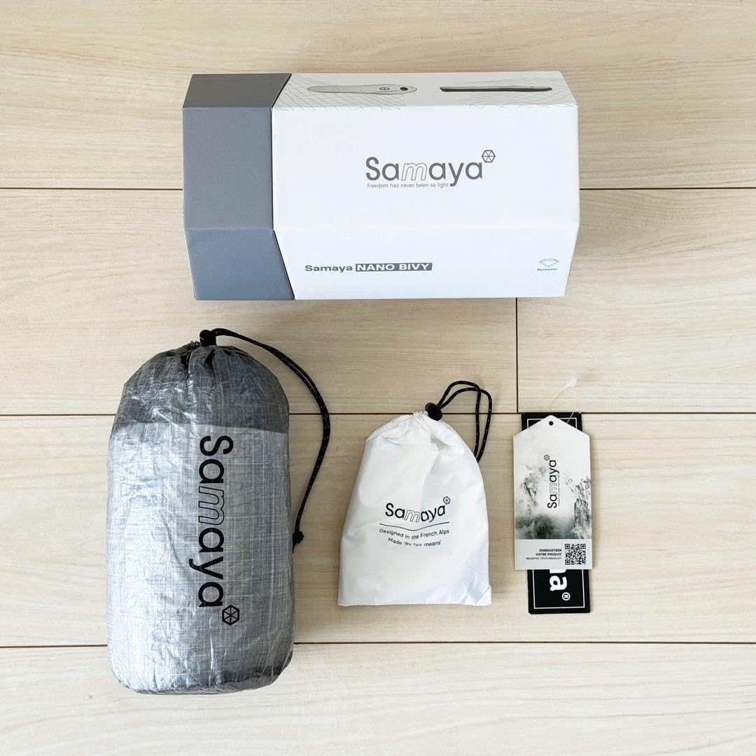 Amazon.co.jp: SAMAYA Nano Bivy - The lightest, fully waterproof 