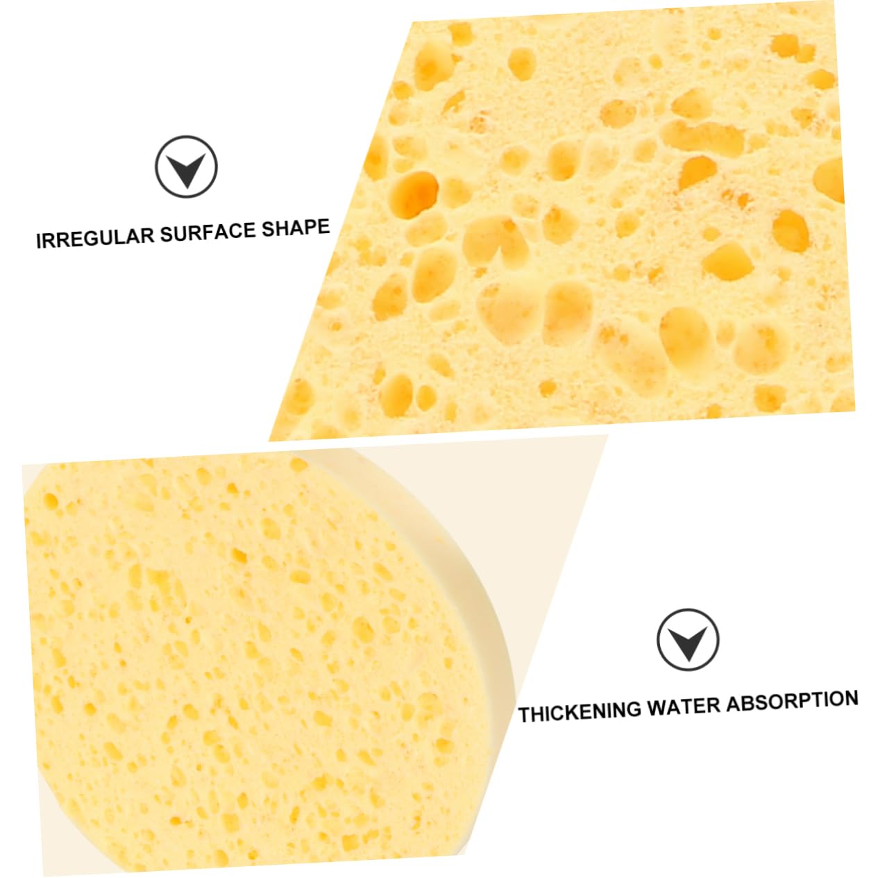 Didiseaon 80 Pezzi Struccanti Per Esponjas Para Maquillaje Per Rimozione Spugne Per Del Luffa Bagno Scrub Fard A