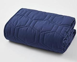 Velvet Wearable Luxe Quilted Blanket Soft Touch Fabric with Button Closure Geometry Stitch Pattern (Blush)