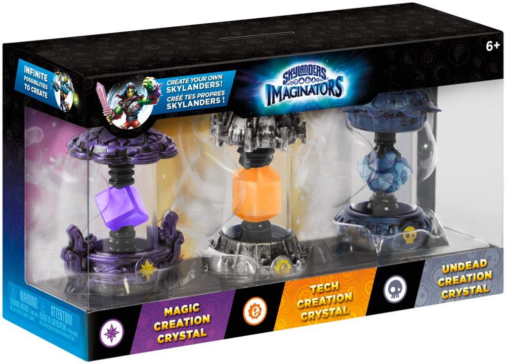 Skylanders Imaginators - Crystal 3 Pack - Magic, Tech and Undead (Xbox One/PS4/PS3/Xbox 360/Nintendo Wii U) : Video Games
