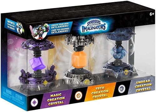 Skylanders Imaginators - Crystal 3 Pack - Magic, Tech and Undead (Xbox OnePS4PS3Xbox 360Nintendo Wii U)