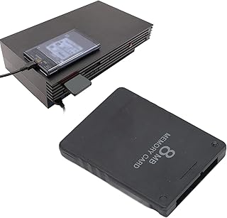 FMCB Memory Card for PS1 PS2, 8MB Game Console FMCB Card, Improved Speed, Plug and Play Memory Card for PS2 Host Model FMCB