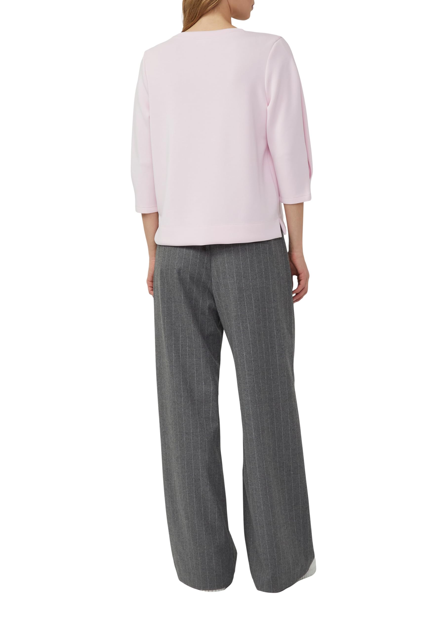 s.Oliver Sweatshirt aus Scuba mit 3/4-Arm