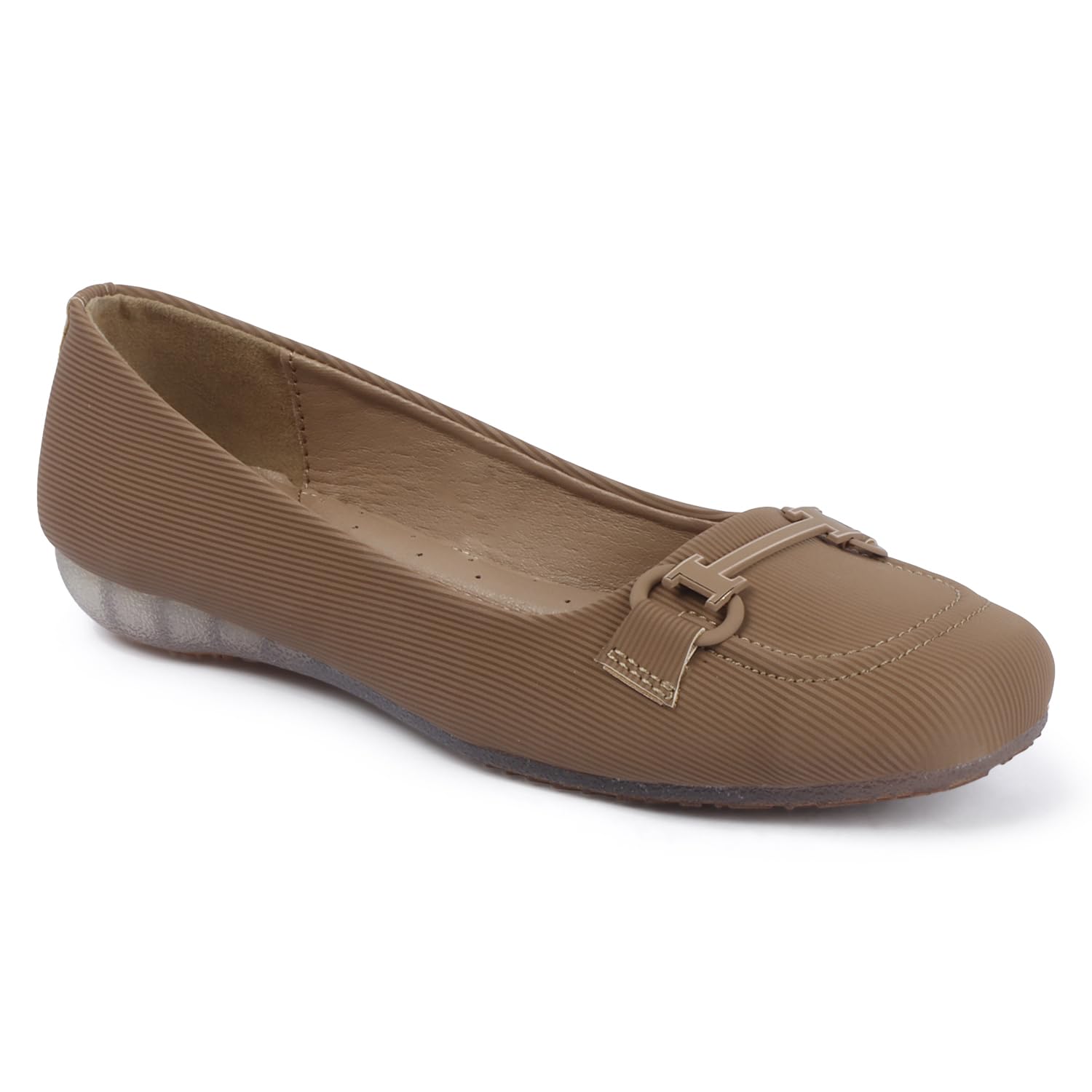 Women Comfort Ballet Flats with Buckle DFG-1010-image-44