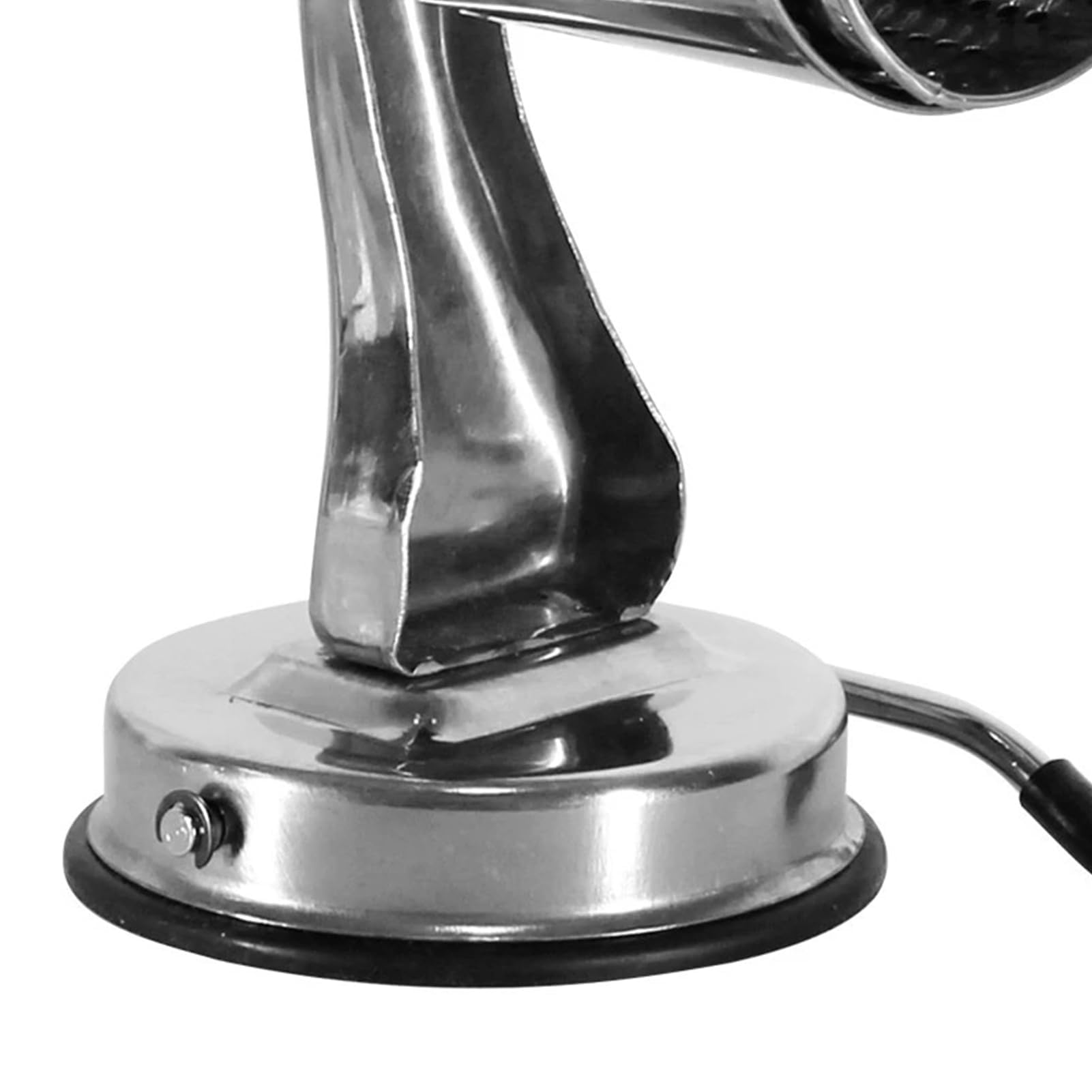 Rallador De Queso De Acero Inoxidable con Manivela - Rallador De Tambor Giratorio De Metal para Cocina, Rallador De Patatas Manual Multifuncional con Base De Succión