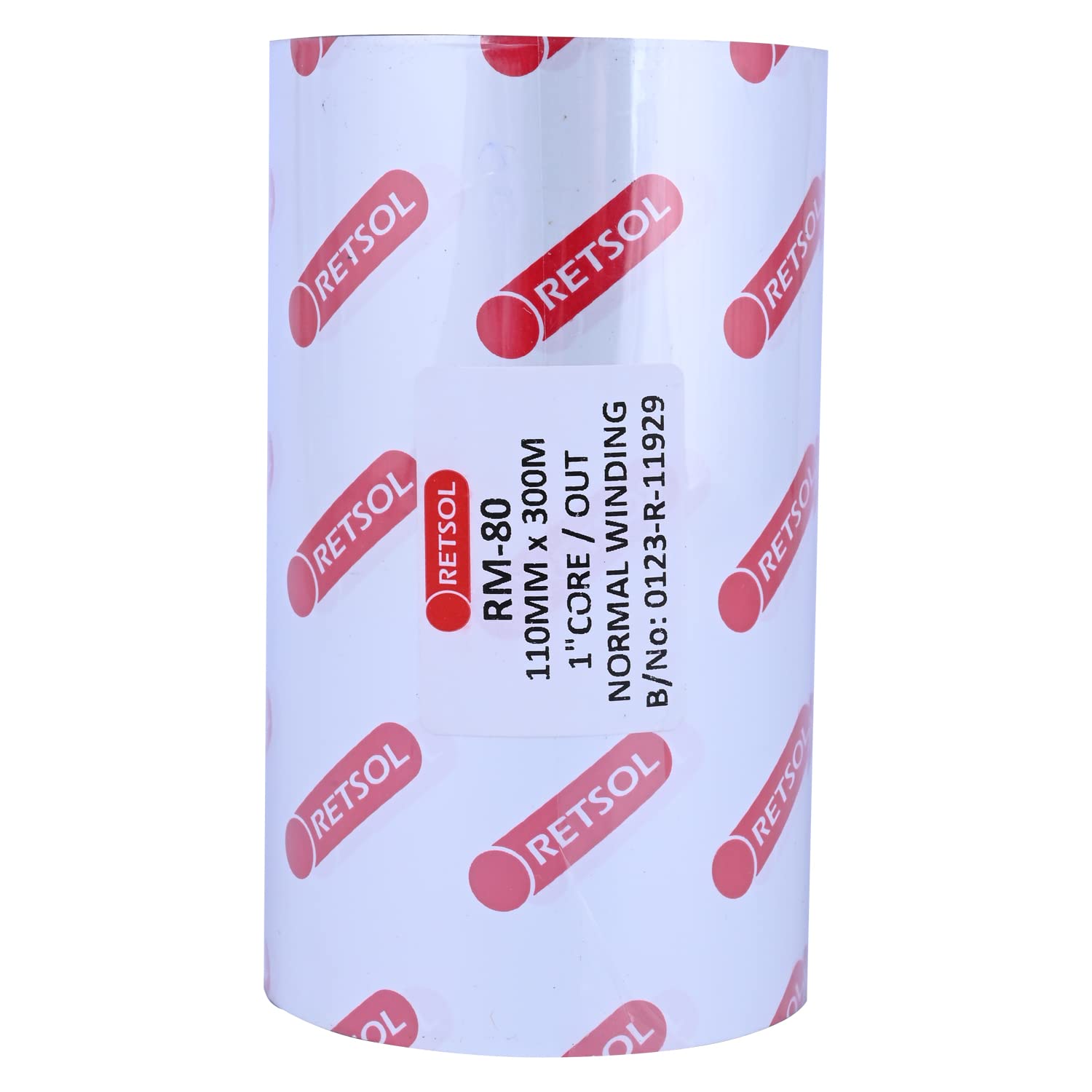 See full amazon price history chart for Retsol RM-80 110mm x 300m Thermal Transfer Wax Ribbon Resin for Coder Printer Machine, Black Color Ribbon for Coding Machine (1 Roll, Black) Retsol RM-80 110mm x 300m Thermal Transfer Wax Ribbon Resin for Coder Printer Machine, Black Color Ribbon for Coding Machine (1 Roll, Black) (B0BYS4PCBL) Amazon Price History, Amazon Price Tracker