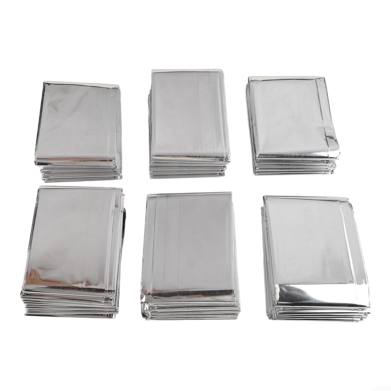 Reflective Mylar Film 6 PCS 83x63in for Plant Growth and Heat