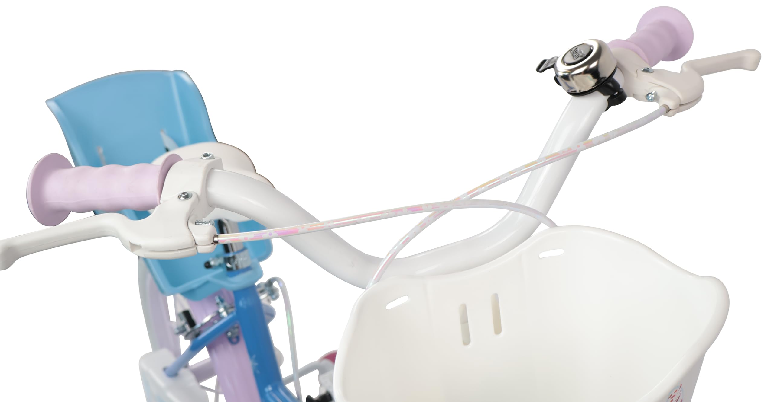 Denver Bicicletta Bambina 16 Pollici Frozen, Rotelle Rimovibili, Freni Caliper, Telaio Acciaio