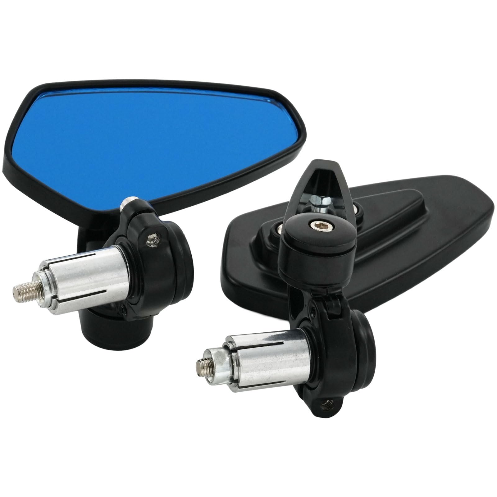 Amazon.co.jp: MIRAX(ミラックス) バイク ミラー ペンタゴン