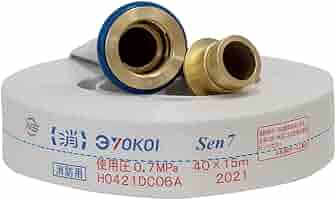 2014年　Yokoi 製　消火用ホース　40mm x 15m 6本セット 61XyCNkZGTL._AC_SY200_QL15_.jpg
