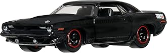 Toy Car, Premium Fast & Furious 1:64 Scale Die-Cast 1970 Plymouth AAR Cuda for Collectors Inspired by Fast Movie Franchise