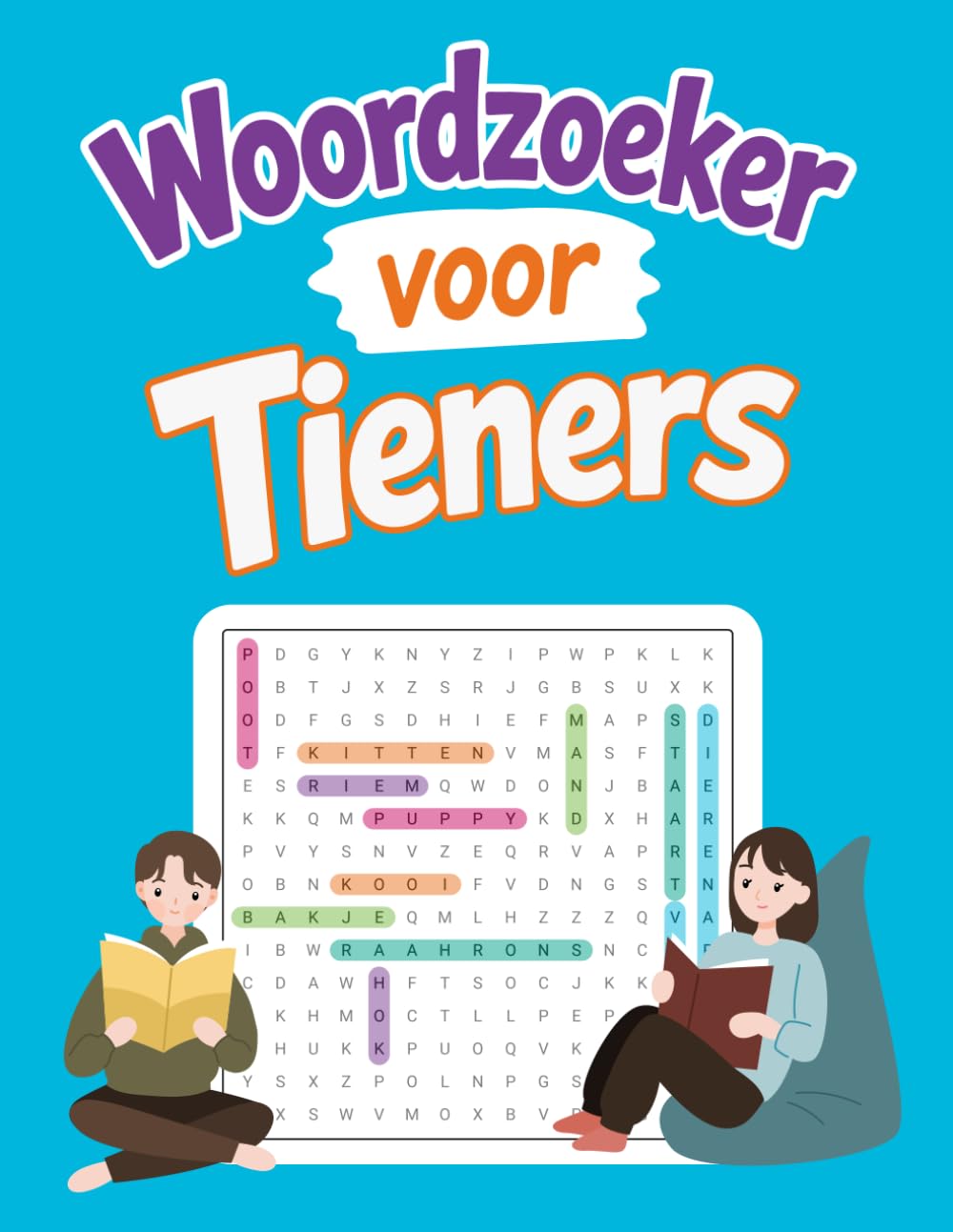 Woordzoeker voor Tieners: Moeilijke en leuke woordzoekers voor echte puzzelfans