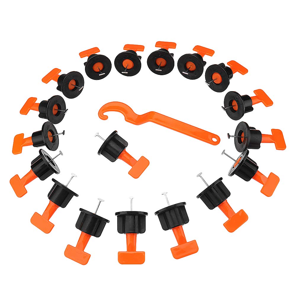 51 szt. Plastic T Wall Floor Ceramic Leveler Tools Tile Leveling System Kits For Tile Spacers