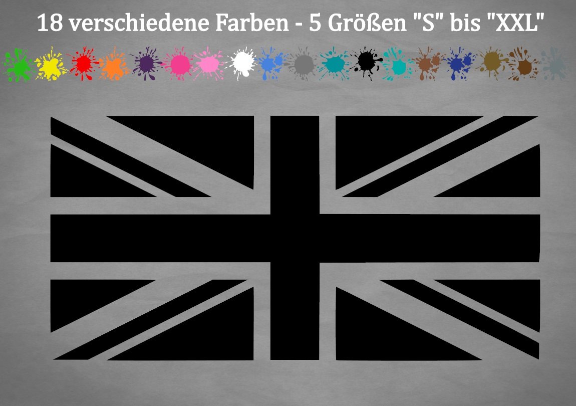 Adesivi Union Jack Bandiera UK 6 Adesivi Vinile Union Jack Bandiera UK - Diametro 40 Mm, Finitura Lucida, Perfetti Per Decorazioni E Personalizzazione Jack White Noname - Foto 5