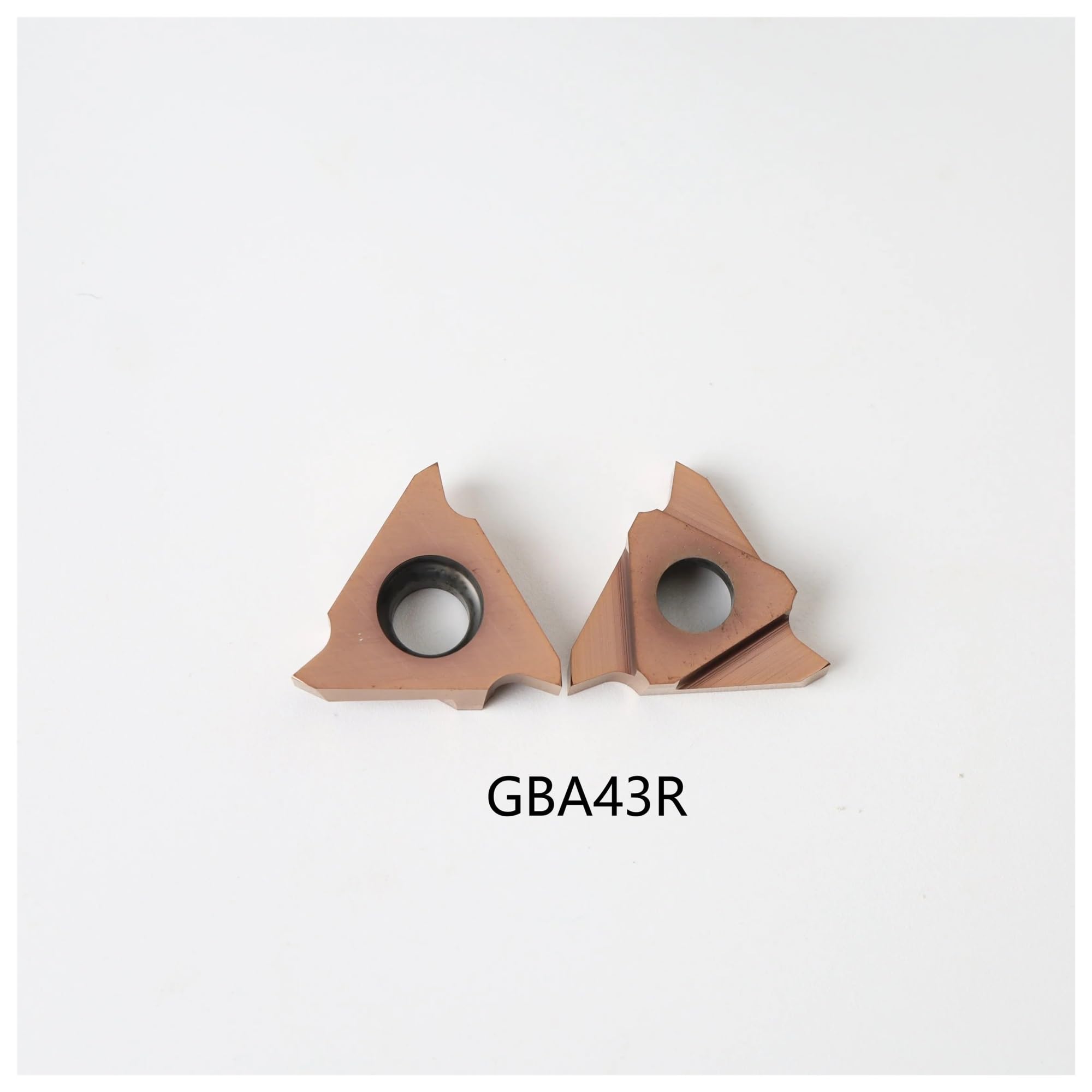 10 szt. GBA43R GBA43L narzędzia tokarskie 1,0–4,9 mm, płytki rowek, nóż tokarski CNC, narzędzia tokarskie z węglików spiekanych, odpowiednie do stali nierdzewnej (5D x 6 d x 20 H x 75 L)