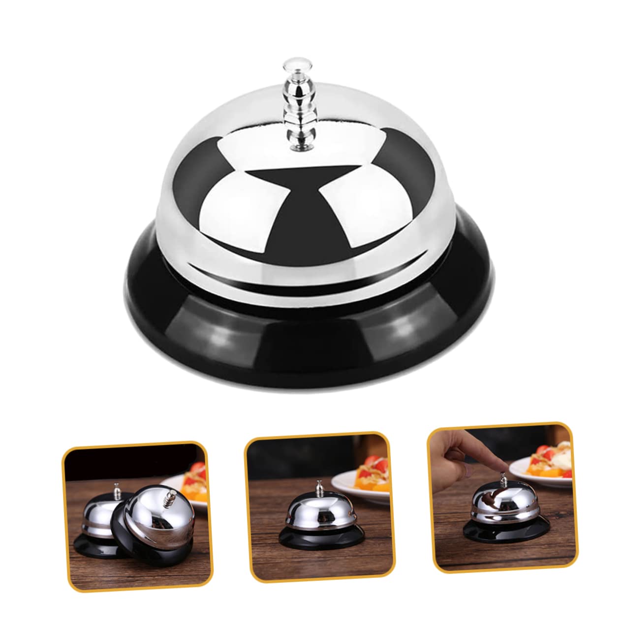 Glocke, Wanddekoration, Handglocke, Handglocken, 6 Stück, Chuancai-Glocke, Dinnerparty, Metall, große Glocke, Kundenservice, kleine Handglocke, Schreibtisch-Dekor
