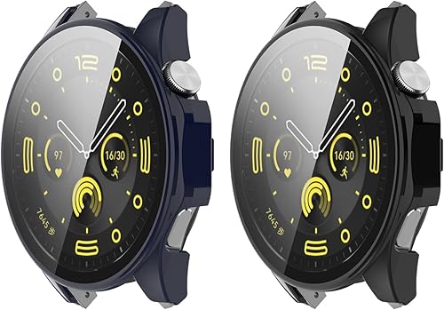 Funda diseñada para Huawei Watch GT 4 de 1.811 in, funda protectora de policarbonato de cubierta completa, cubierta ultrafina, diseñada para Huawei