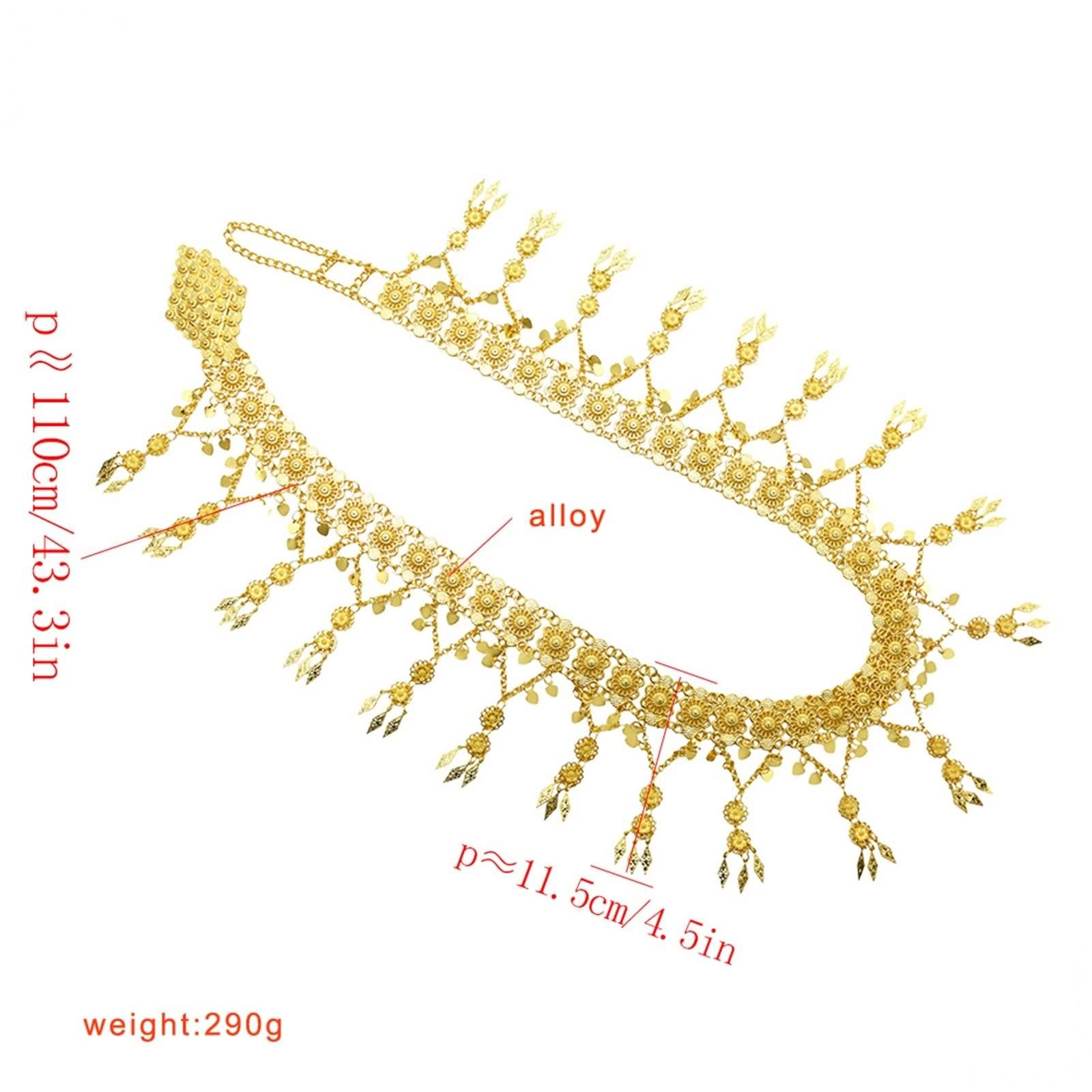 Bauch Kette Herz, Body Chain Women Quasten-Taillenkette Karabinerverschluss Damen Bauch Ketten Körperschmuck