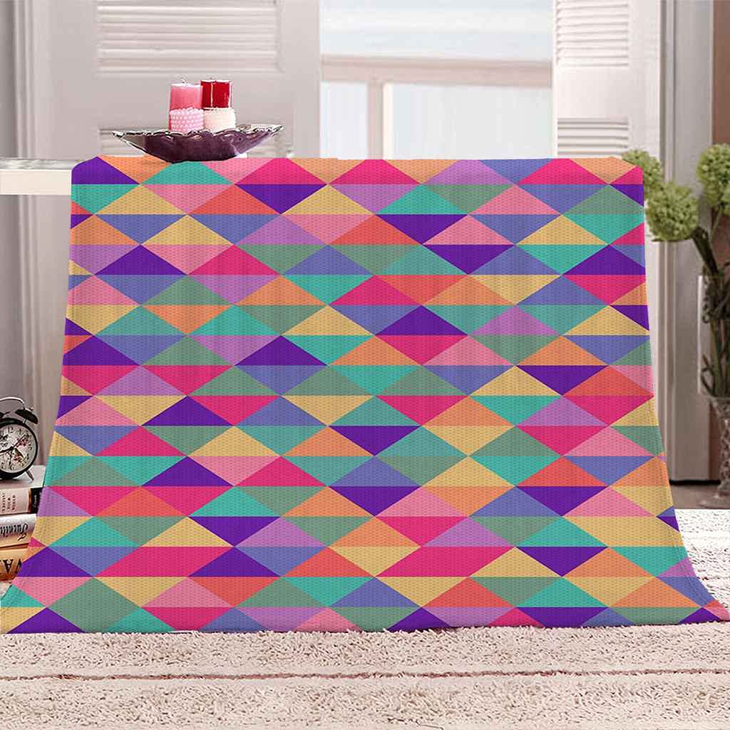 Couverture polaire douce contre le froid : flanelle microfibre 130x150cm