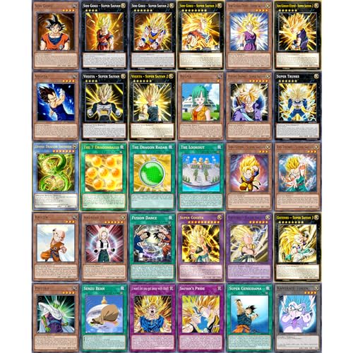 WAIFUWORLD SHOP YGO x DBZ 2-Player Playset | Z-Fighter Deck | Yu-Gi-Oh! Deck im Theme Dragonball Z | Trading Card Game | Dragonball Karten | 1 x 1 Deck – Bild 3