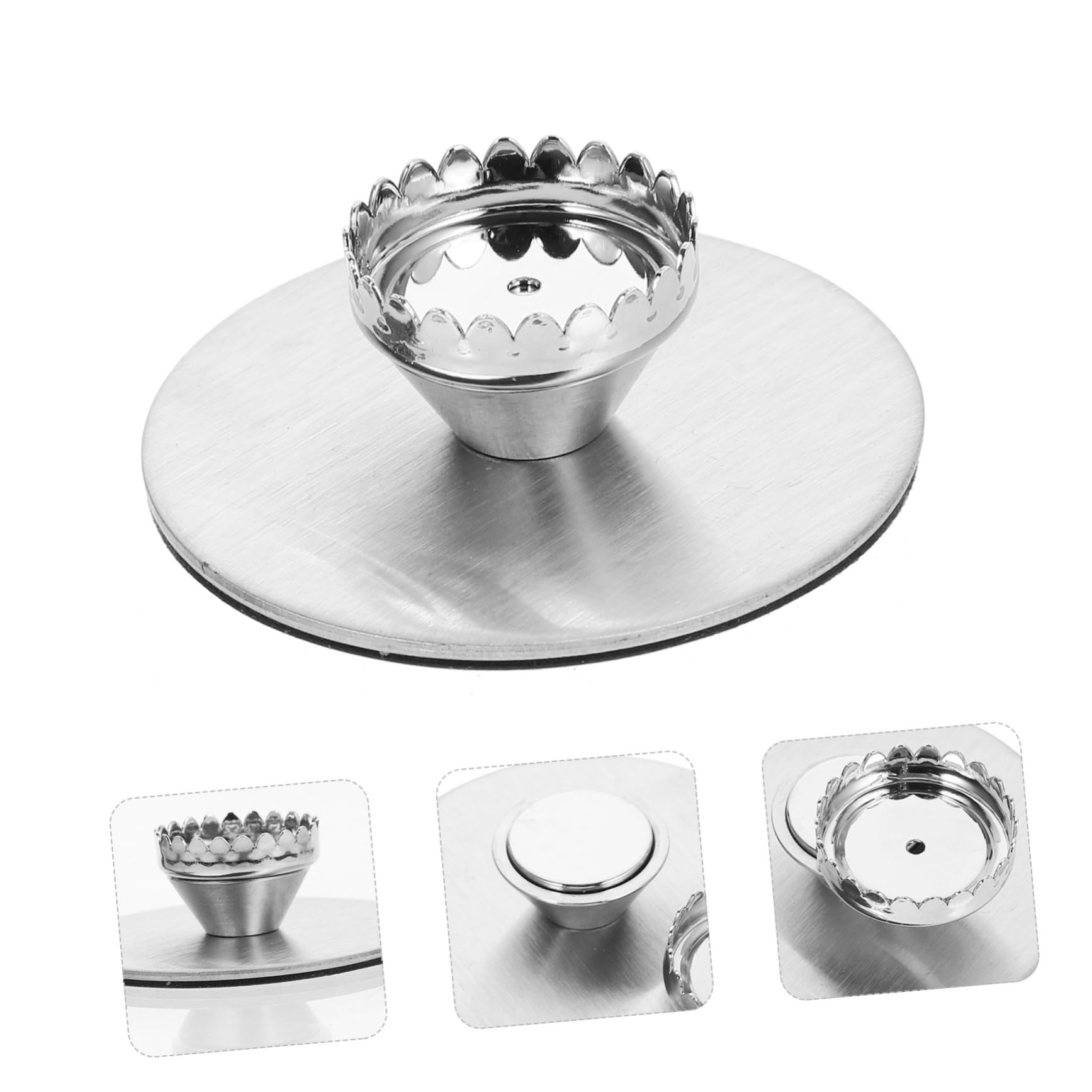 5sätze Edelstahl Magnetischer Seifenhalter Für Badezimmer Wandmontage Ohne Bohren Rostfrei Kreatives Design Für Saubere Und Hygienische Seifenaufbewahrung Silber