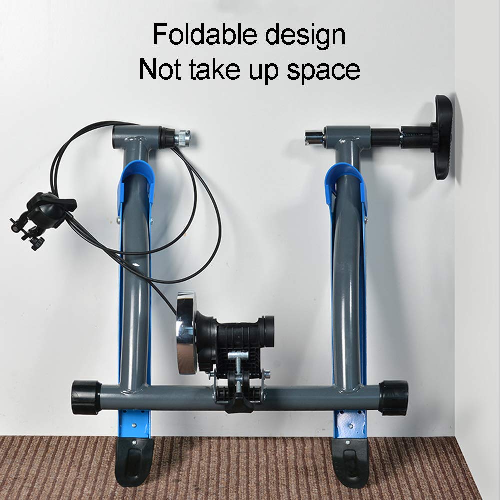 Steht Bike Trainer Road Bike Trainer Maschine mit Noise Reduction Rad 8 Stufen Widerstand beweglicher magnetische Übung einen.Kreislauf.durchmachengebirgsfahrrad stationäres