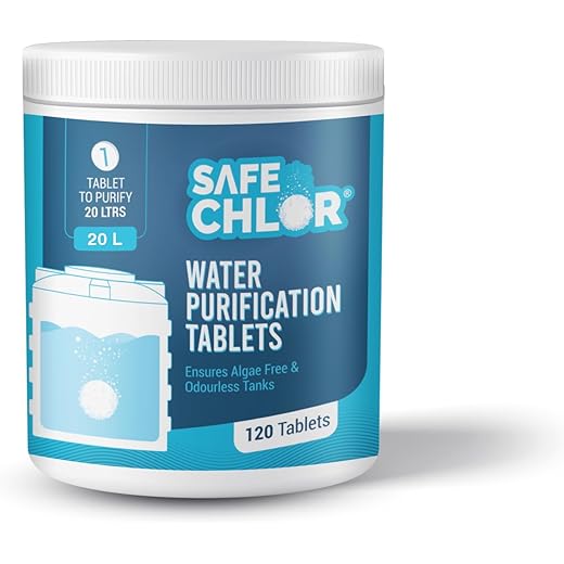 Chlorine Tablets Water Purification 20L 20 L