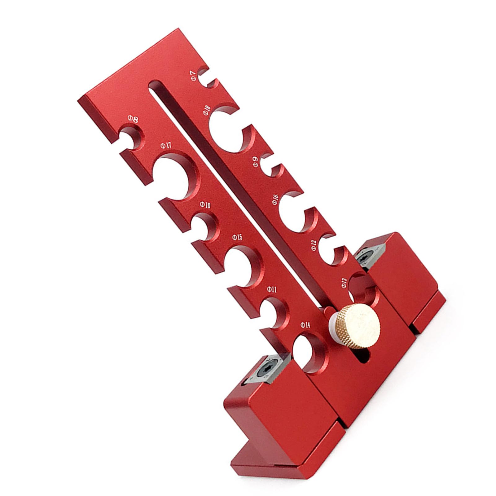 Annadue Regolabile per Spinotti 7mm a 18mm per Lavorazione del Legno