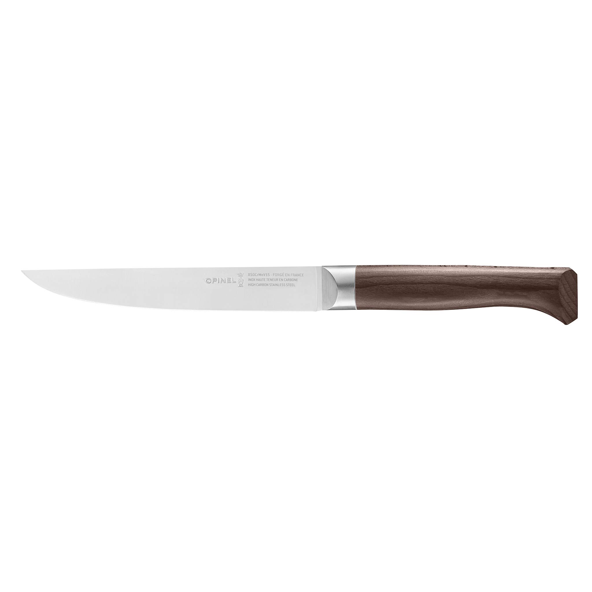 Opinel Forges 1890, nóż do krojenia mięsa, 16 cm, brązowy