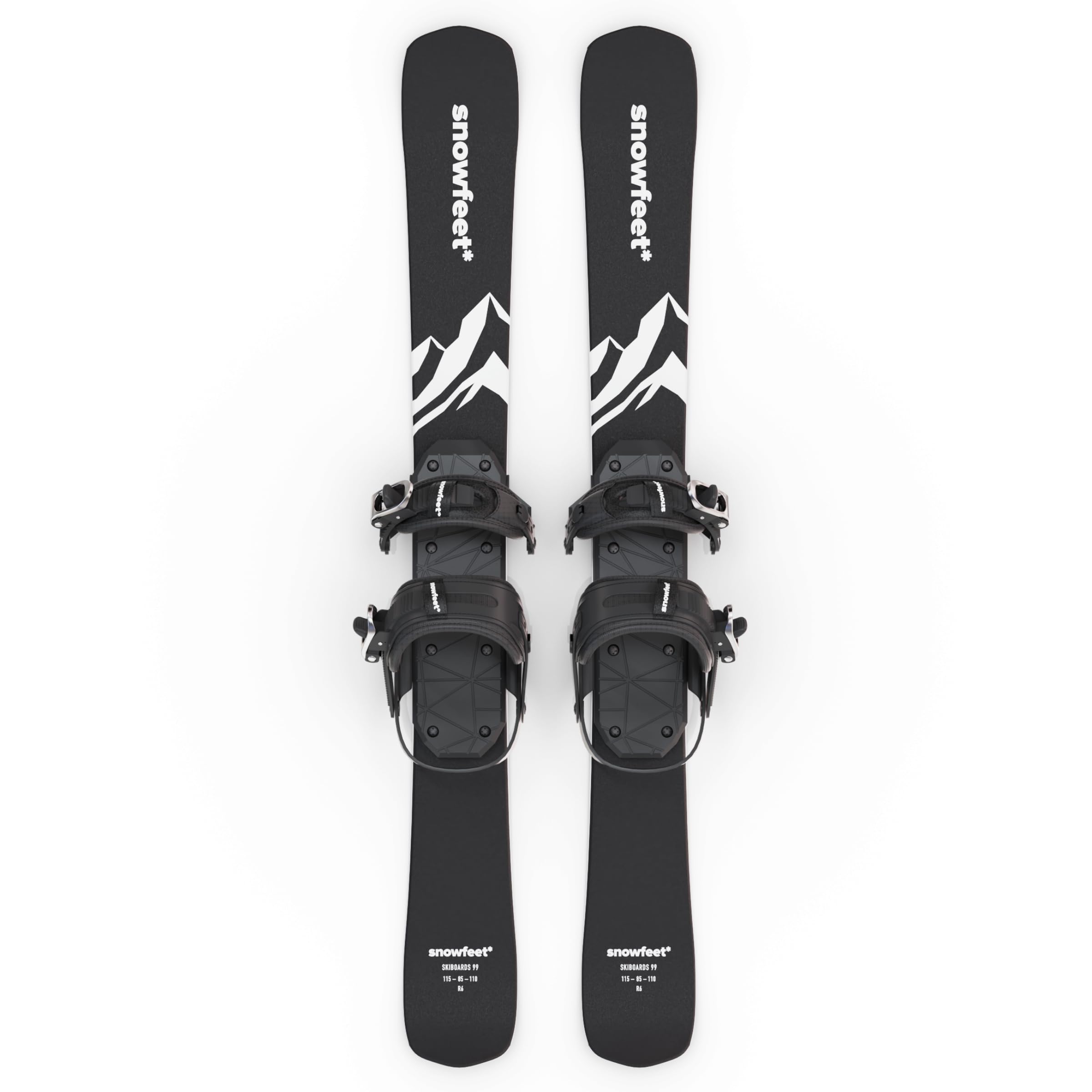 Short Skis for Snow 99 cm Skiblades Snowblades Skiboards