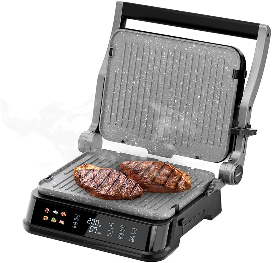 WAP Grill Inox WG2000 2 em 1 Grill e Sanduicheira