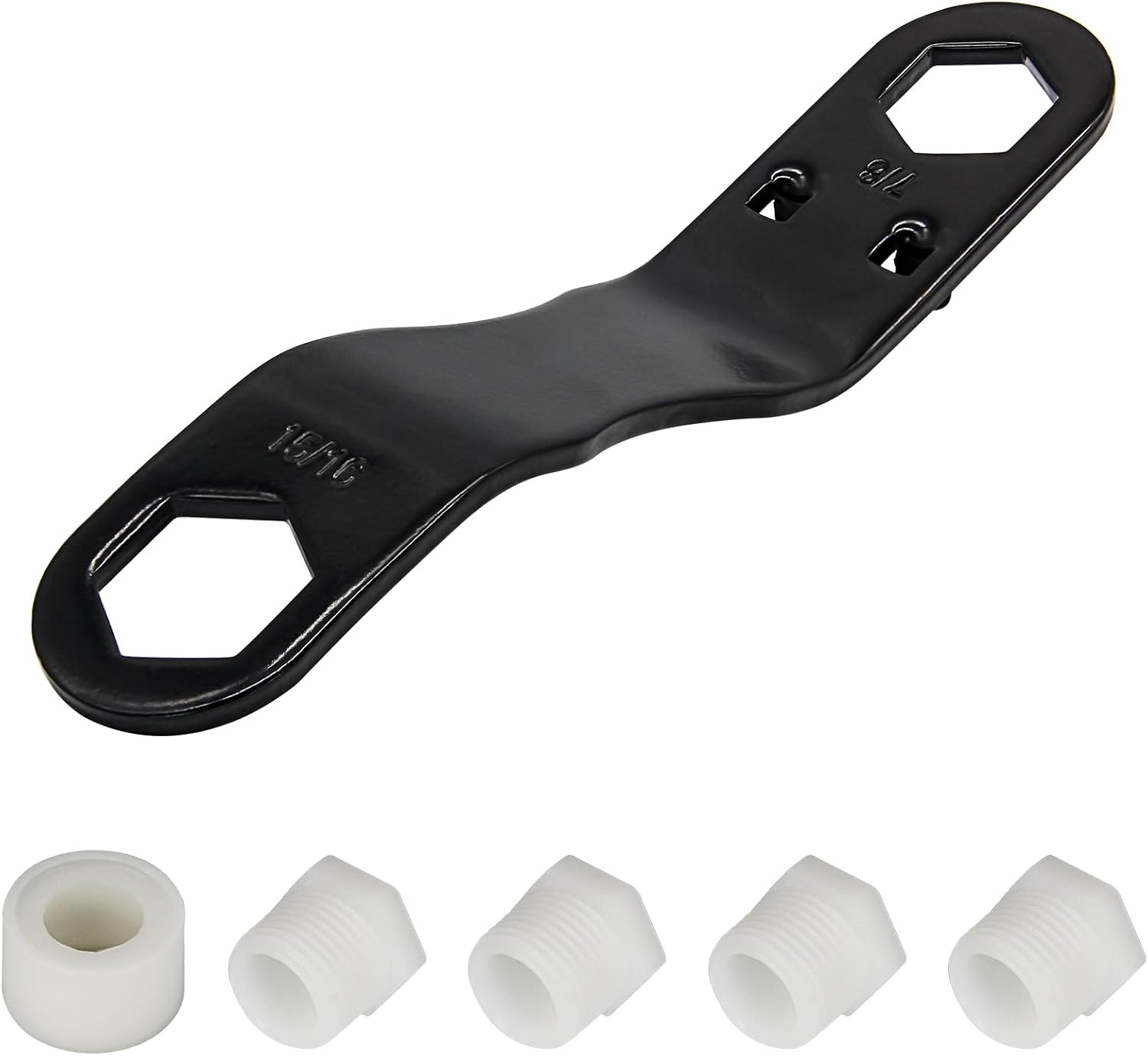 DEHOMKUS RV Water Heater Drain Plug Kit Include 1Pcs Angled