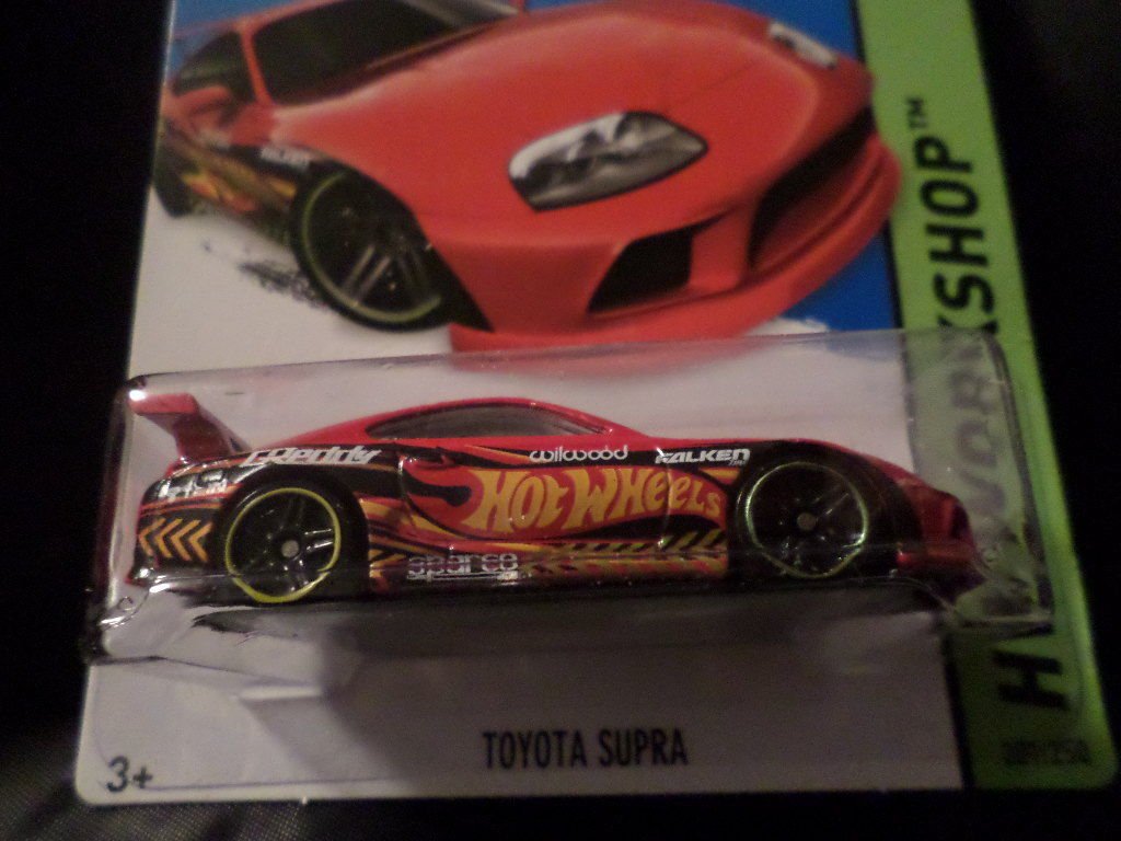 Amazon.com: Hot Wheels 2015 HW Workshop Red Toyota Supra 1:64 