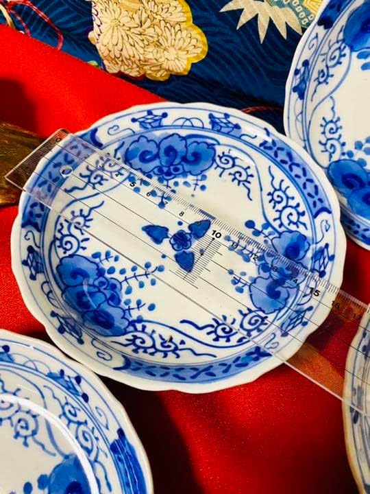 古伊万里　伊万里焼　印判　葡萄唐草　銘々皿　5客　新品 古伊万里風葡萄絵 銘々皿 ｜ 有田焼の源右衛門窯公式オンライン