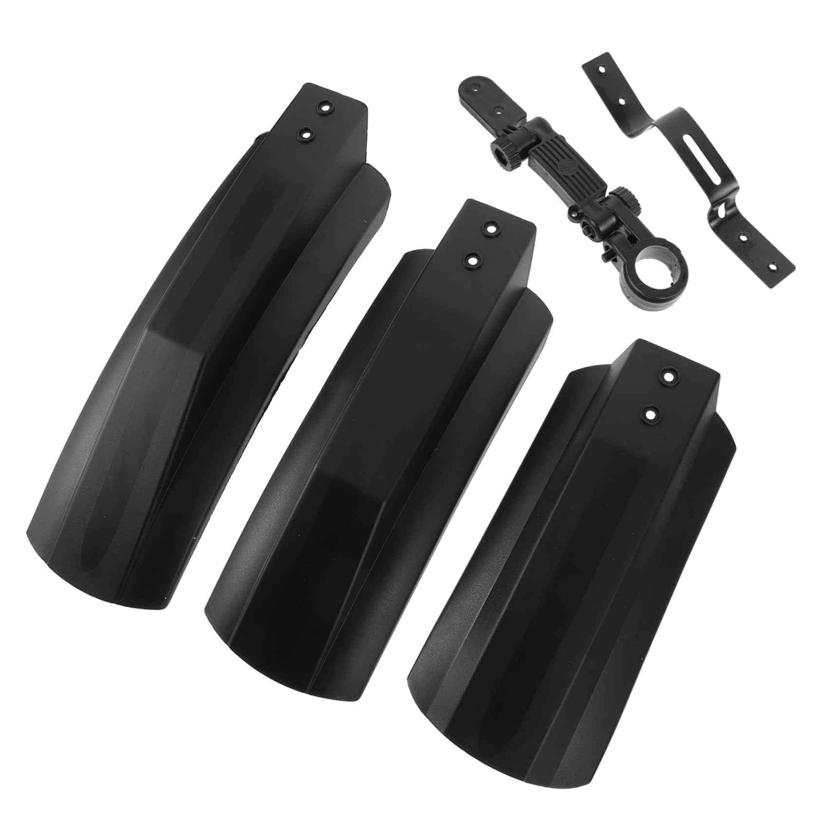 Mipcase Garde-Boue Vélo Garde-Boue De Protection Garde Boue Avant Vélo Garde Boue Vélo Gel Protection du Cadre De Vélo Garde-Boue De Vélo Portable Doublure Film Black Plastique